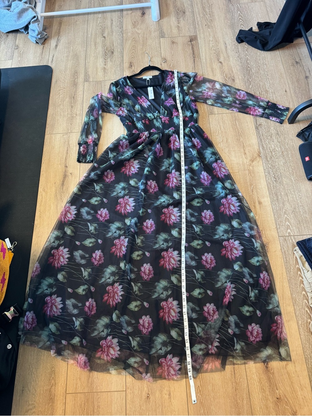 Brand New Baltic Born Women’s Maxi floral dress with mesh sleeves size XL - Picture 12 of 12